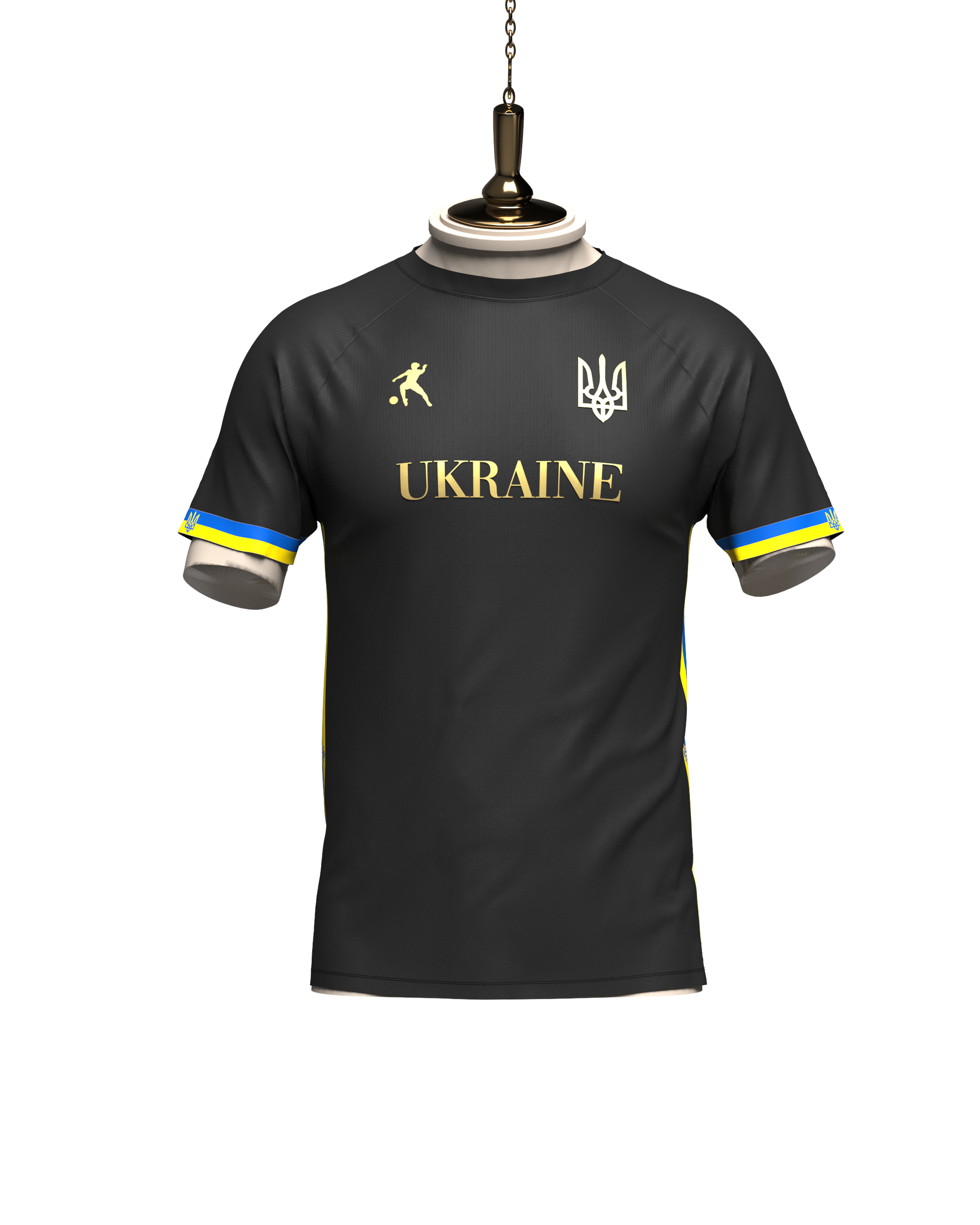 UKRAINE FOOTBALL SHIRT - LAIB