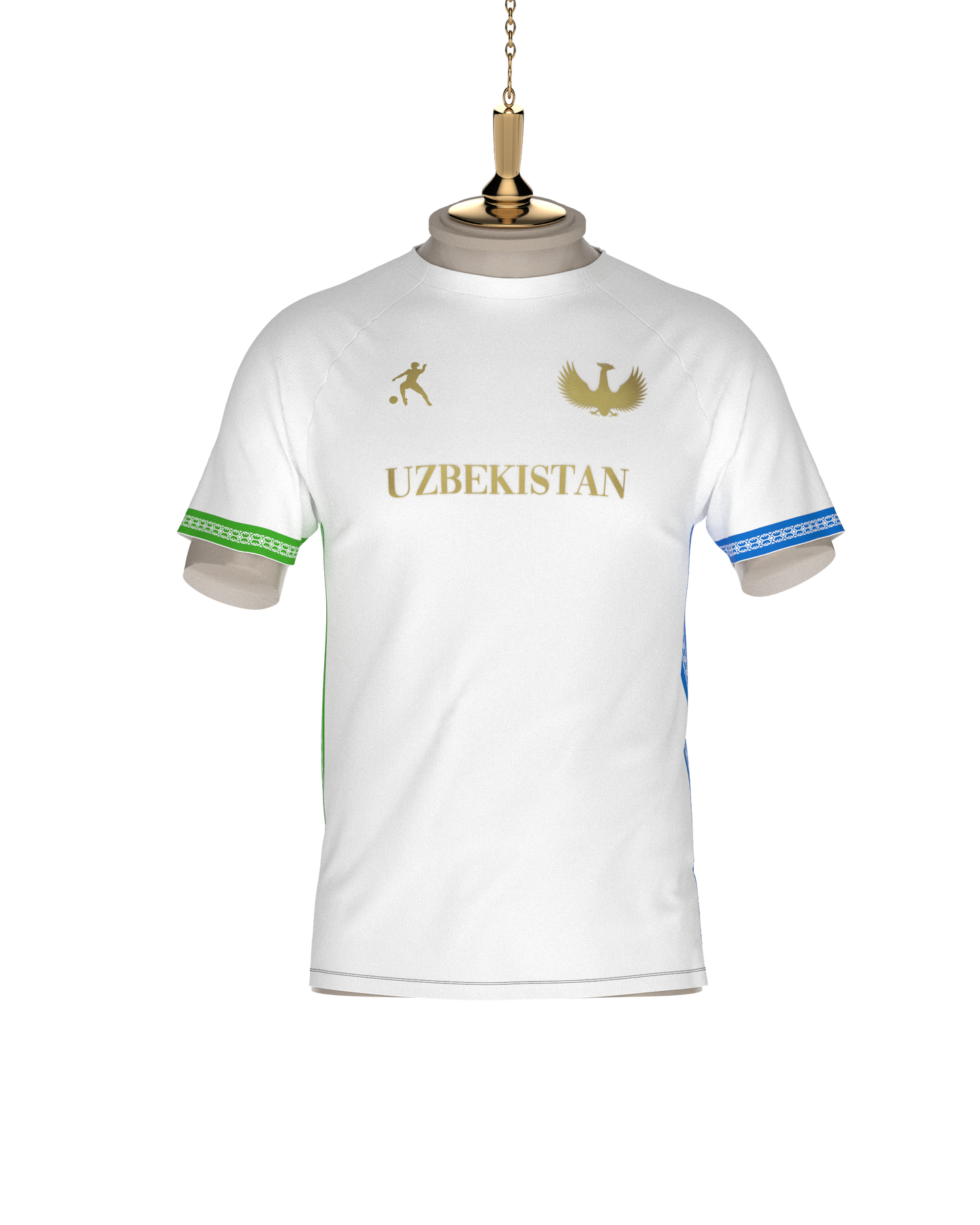 UZBEKISTAN FOOTBALL SHIRT - LAIB