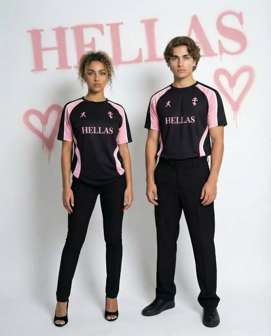 HELLAS BLACK/PINK/WHITE
