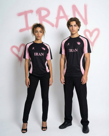 IRAN BLACK/PINK/WHITE - LAIB