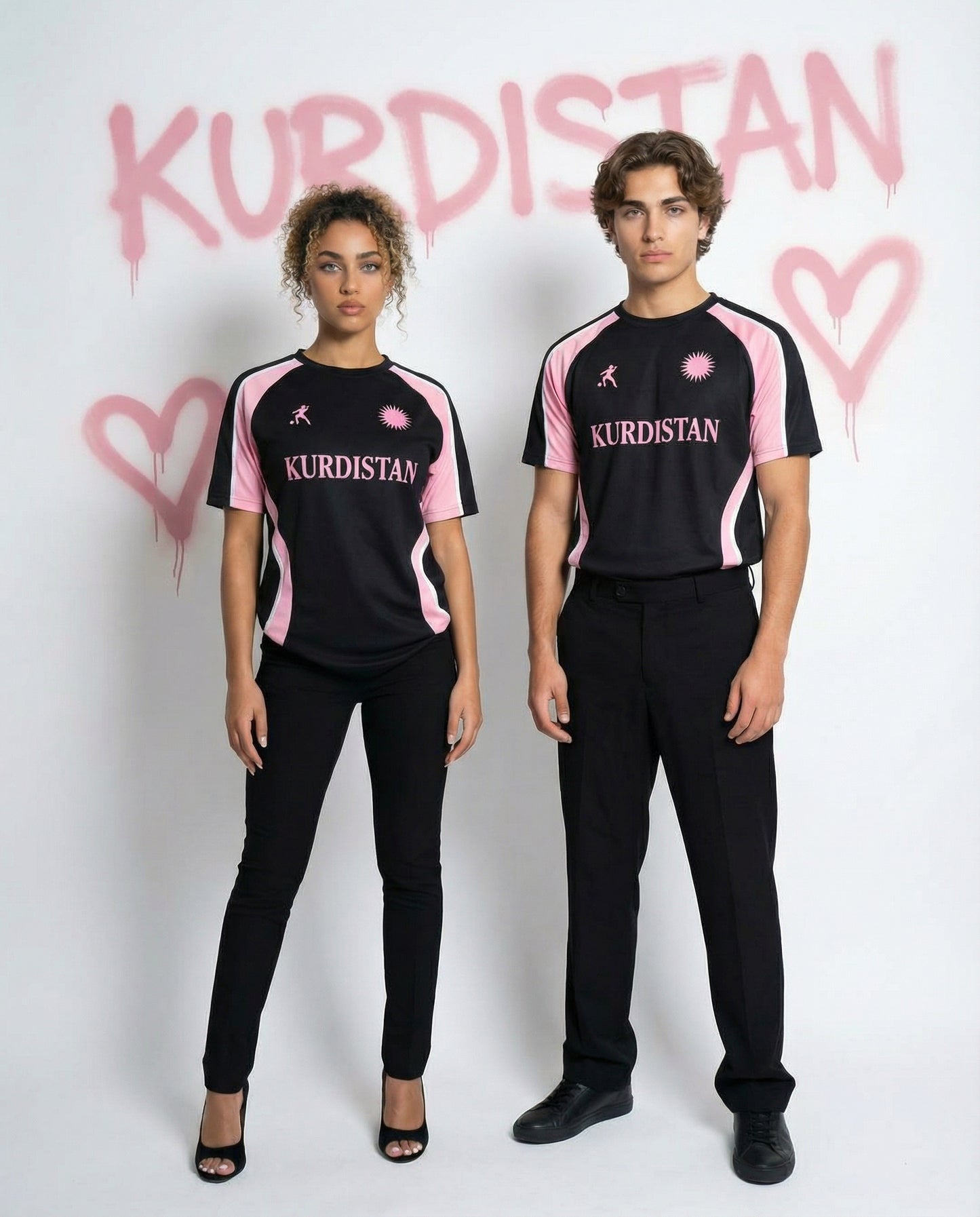 KURDISTAN BLACK/PINK/WHITE 2026