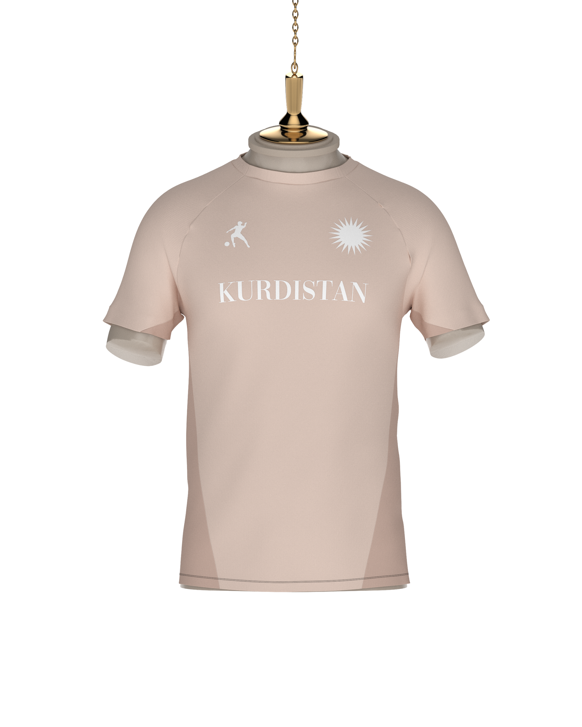 Koerdistan voetbalshirt - Koerdische vlag jersey - Koerdistan Koerdistan voetbalshirt - Koerdische vlag jersey - Koerdistan
