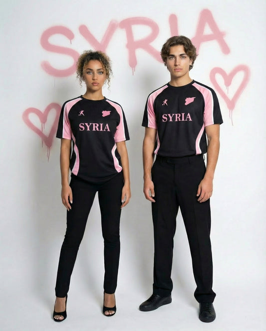 SYRIA BLACK/PINK/WHITE