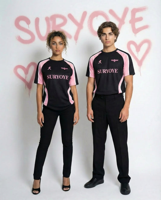 SURYOYE BLACK/PINK/WHITE