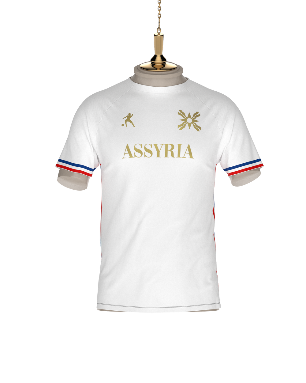 WHITE/GOLD
