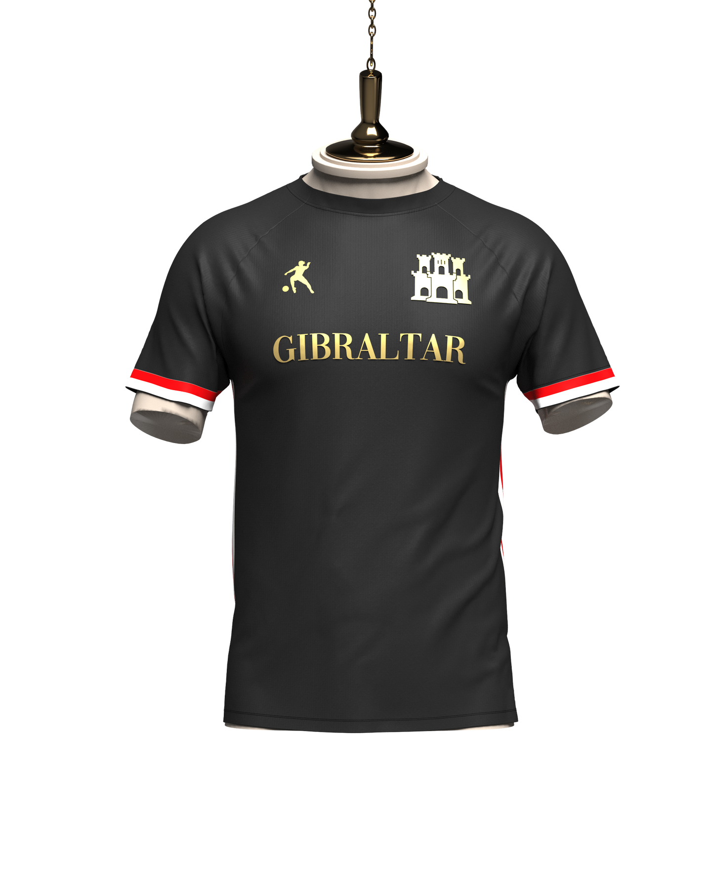 GIBRALTAR FOOTBALL SHIRT - LAIB