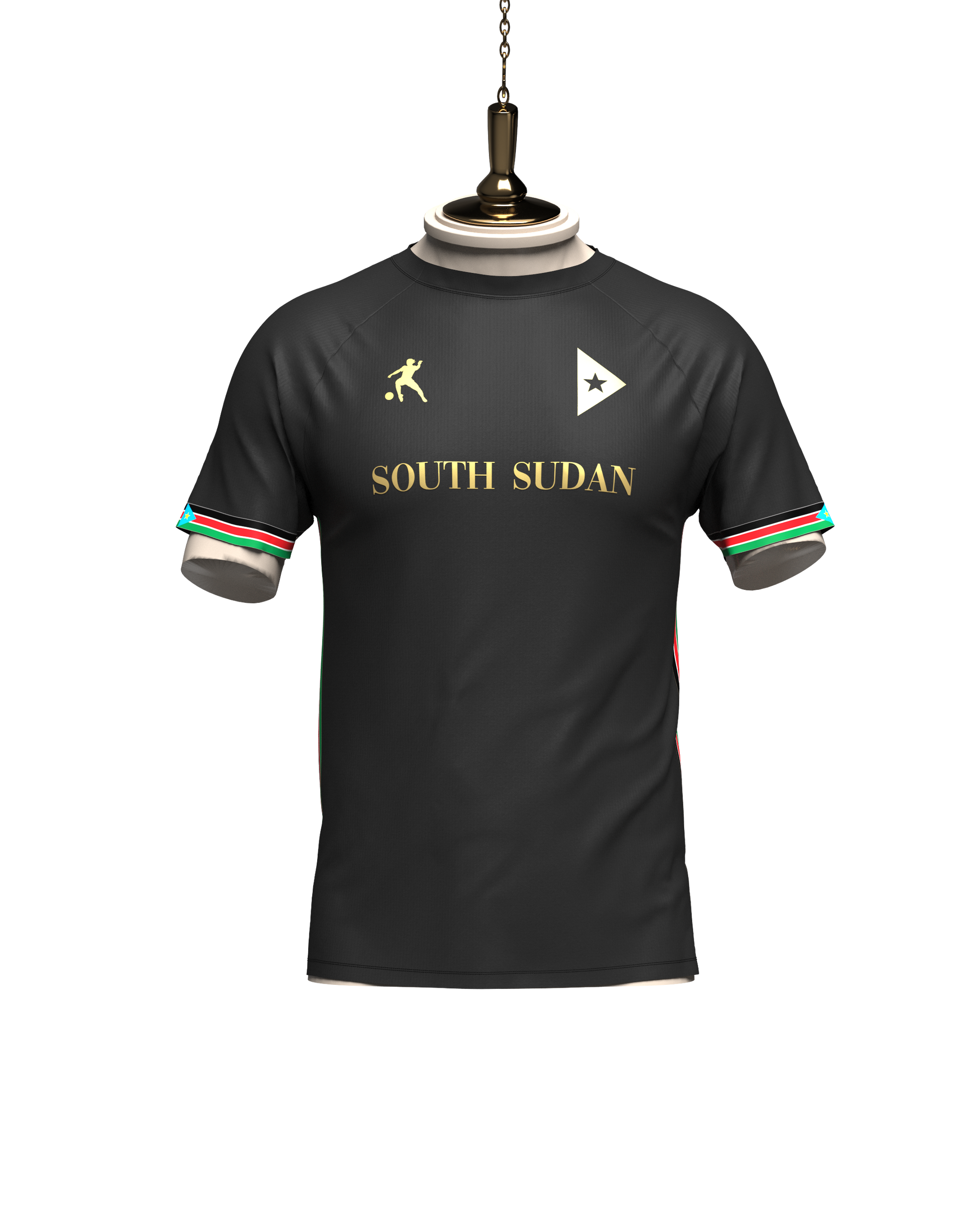 SOUTH SUDAN FOOTBALL SHIRT - LAIB