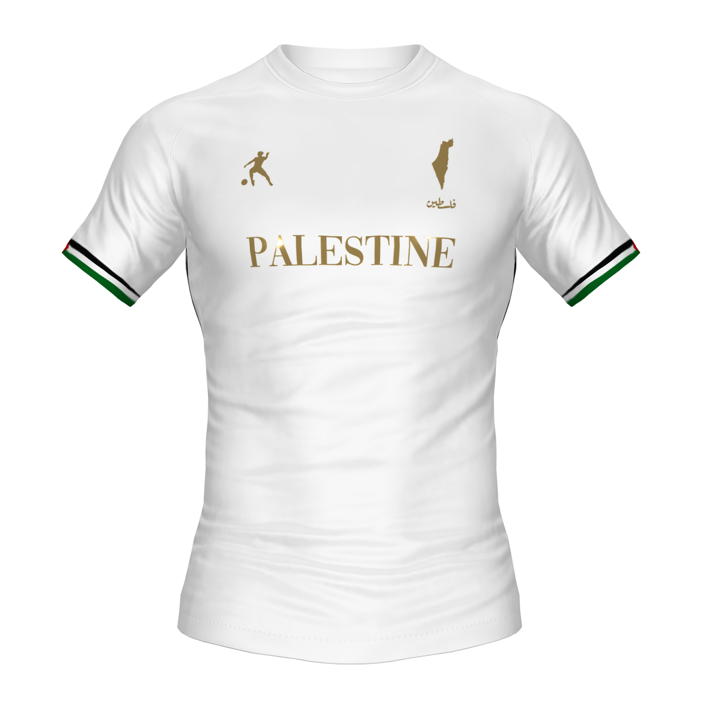 PALESTINE FOOTBALL SHIRT - LAIB